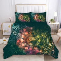 3d bedding set bohe duvet cover sets pillowcase zipper closure single double twin full queen king size for kids adults xf1030 3