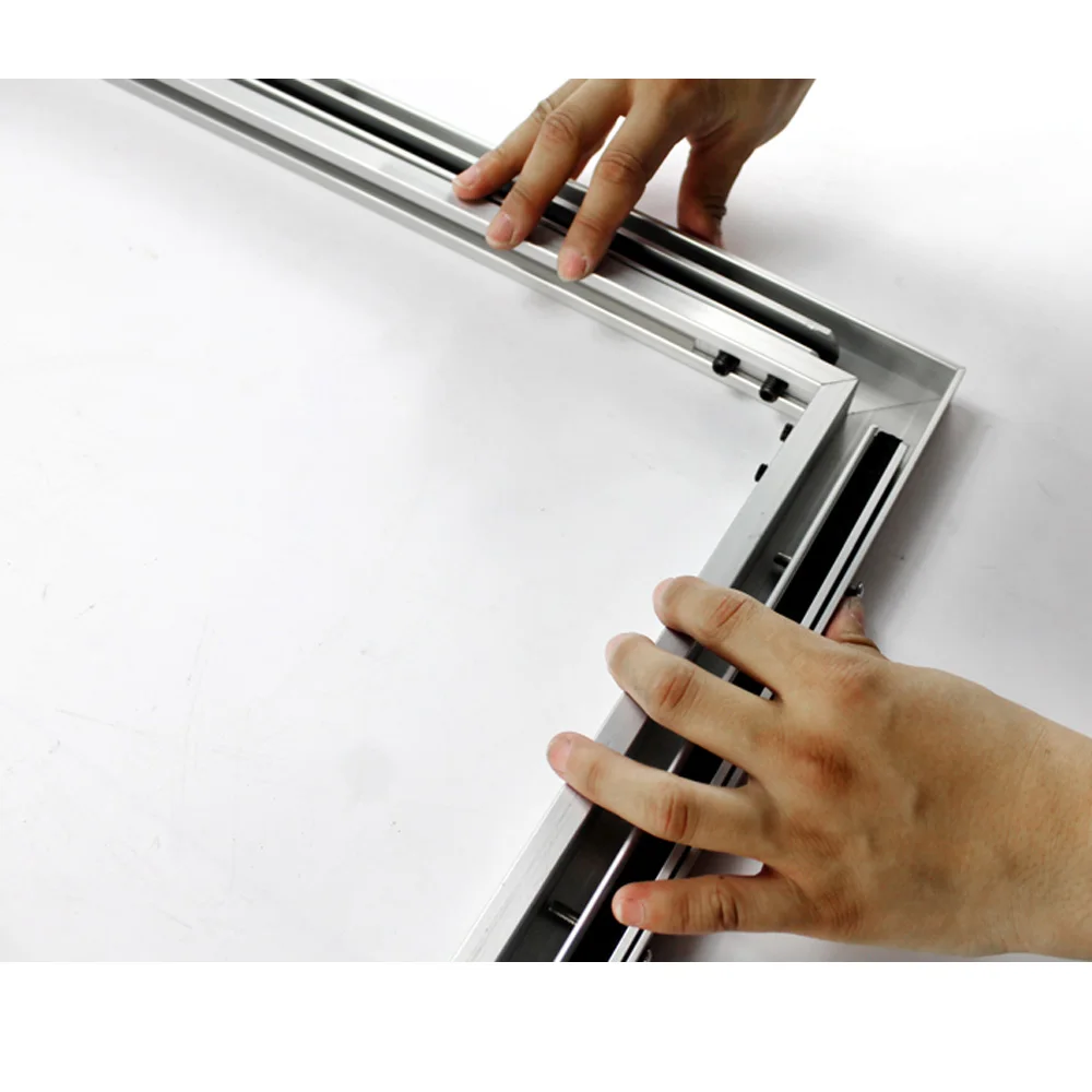 Быстрая доставка 16x16 дюймов Шелковый экран растягиватель натяжение само