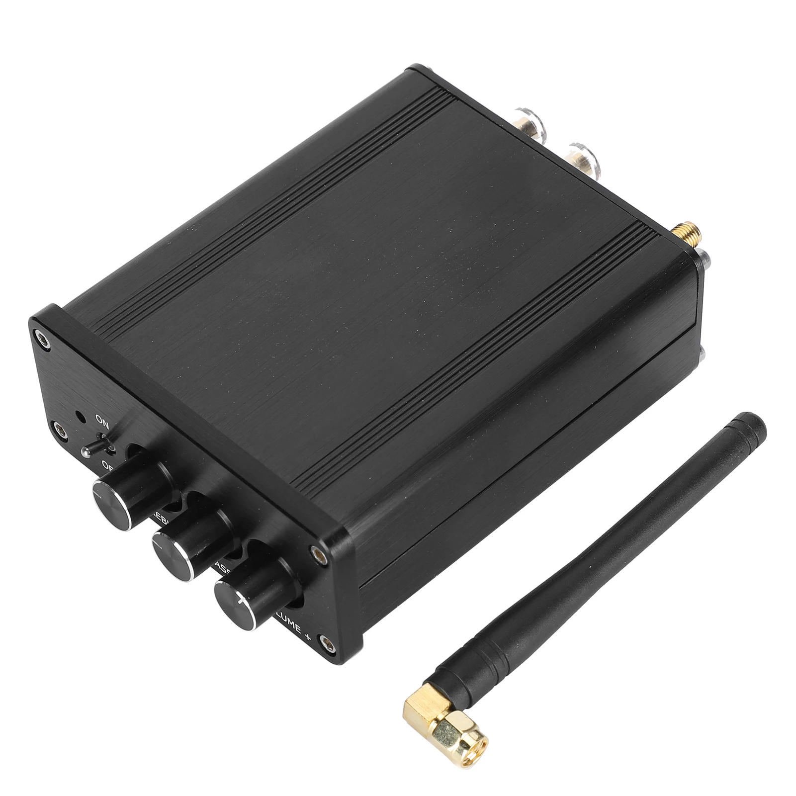 

DC18V-DC24V 100W TPA3116 LM1036 Class D Bluetooth Digital Power Amplifier Adjustable Tone Bass Treble-Black
