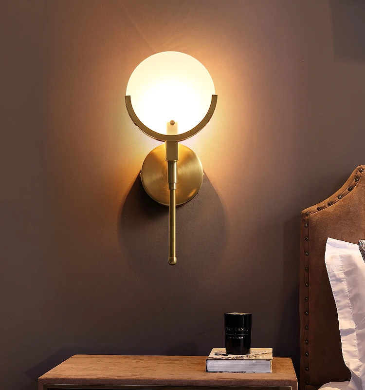 

Современное искусство настенные светильники для спальни роскошные Nordic Освещение в помещении прикроватные светильники Гостиная украшения ...