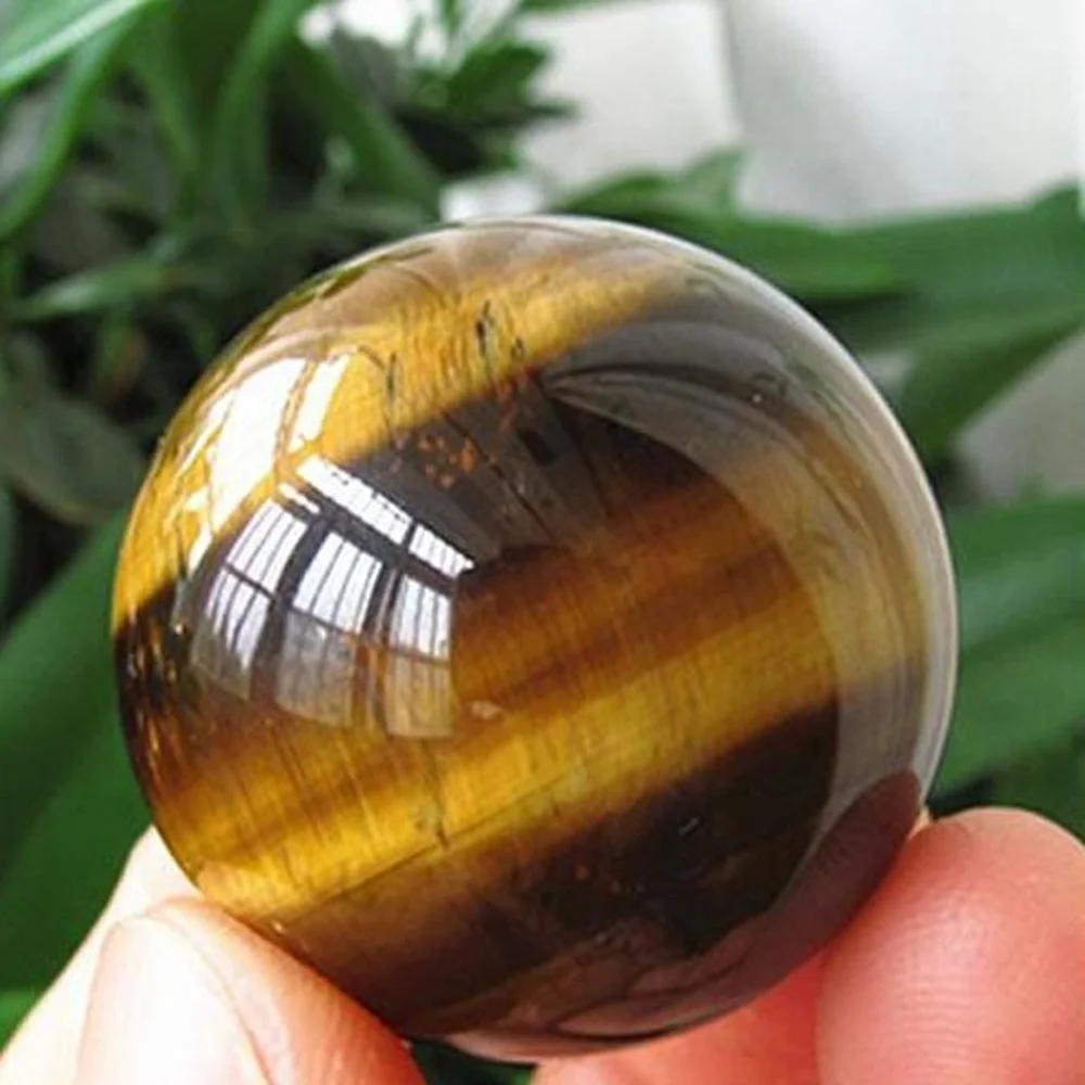 

Natural Crystal Tiger's Eye Healing Magic Ball Specimen