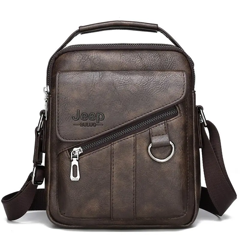 

Shoulder Bag Messenger Tote Bag Travel Luxury Brand New Men BAGS Crossbody For Male Split Leather Fashion Business