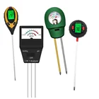 Тестер фертильности почвы растений 2345 в 1, измеритель PH, анализатор влажности светильник освещенности, садовый инструмент для цветов, фермы, лужайки, скидка 32%