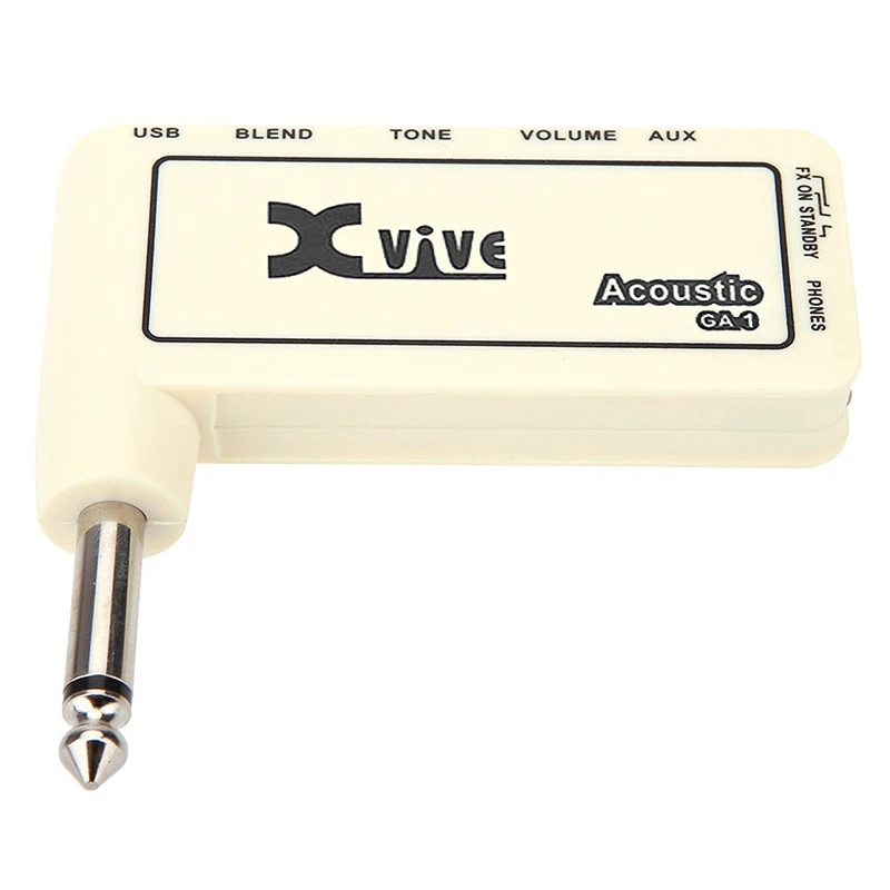 Xvive GA1 Classic Rock Мини Портативный Перезаряжаемый Электрический гитарный разъем