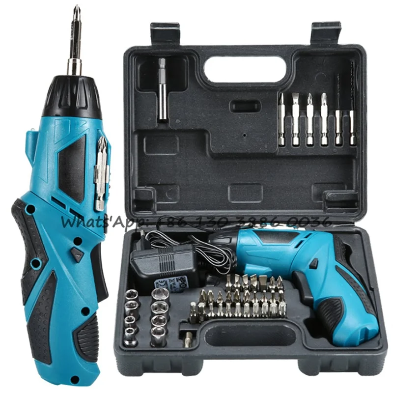 

Лидер продаж, многофункциональная портативная электрическая отвертка, дрель с литий-ионной батареей, Аккумуляторная дрель, Набор комбинированных инструментов