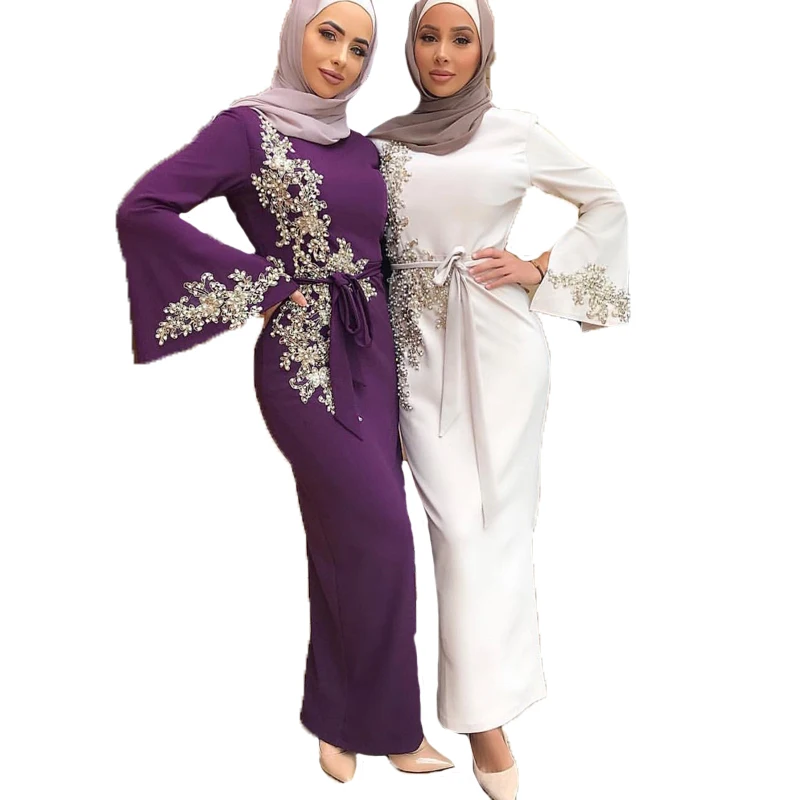 Dubai Muslim Prayer Dress For Women Moroccan Turkey Bangladesh Oman Islamic Clothing Robe Hijab
