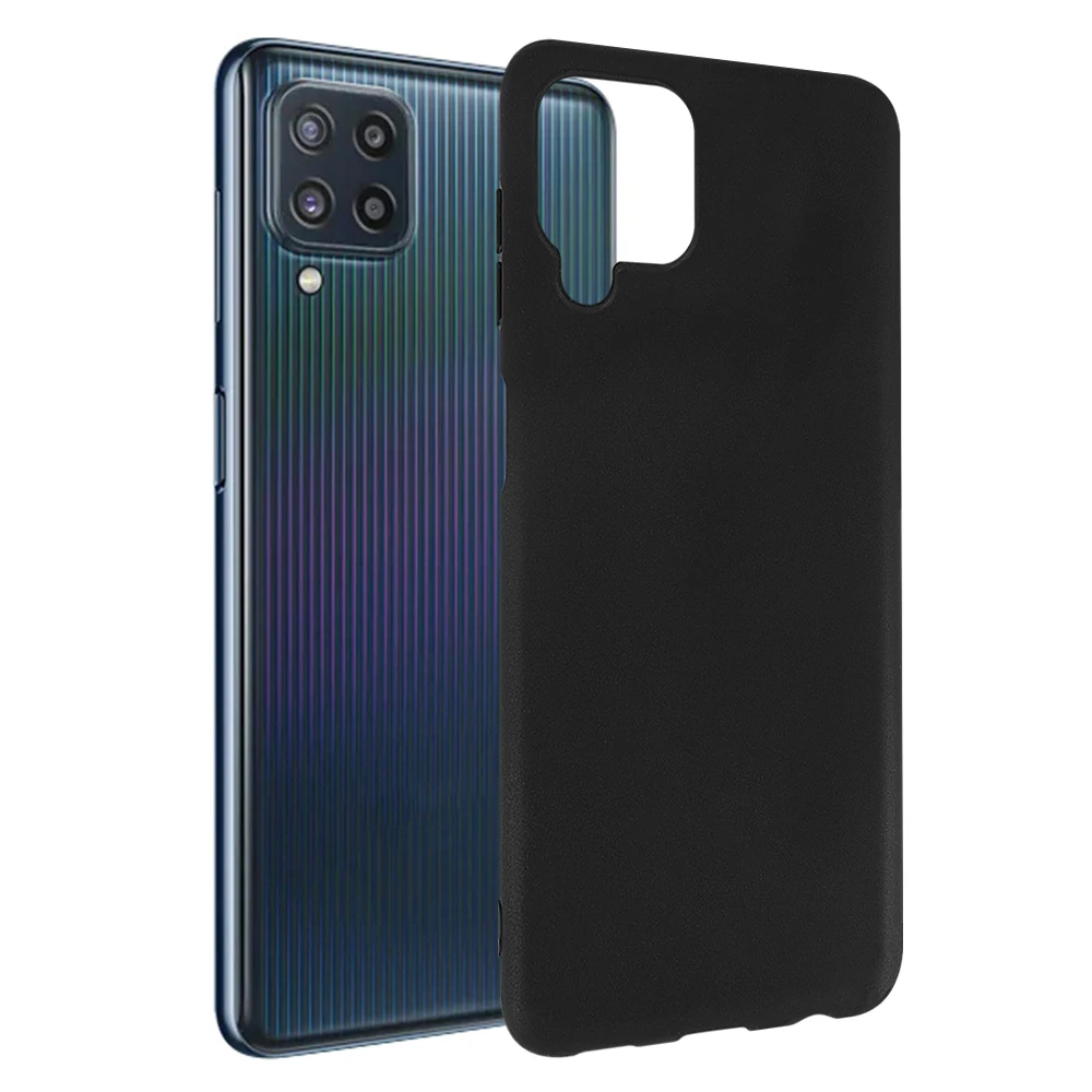 

Mobile Smartphone Case Protector Anti-Scratch Shockproof Dustproof Matte TPU Black Soft Protective Cover for Samsung Galaxy M32