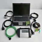 MB Star C4 sd connect c4 320GB HDD V06.2021 программное обеспечение XDAS D-ell D630 4G диагностический инструмент для ноутбука для автомобиля и Грузовика Mercedes