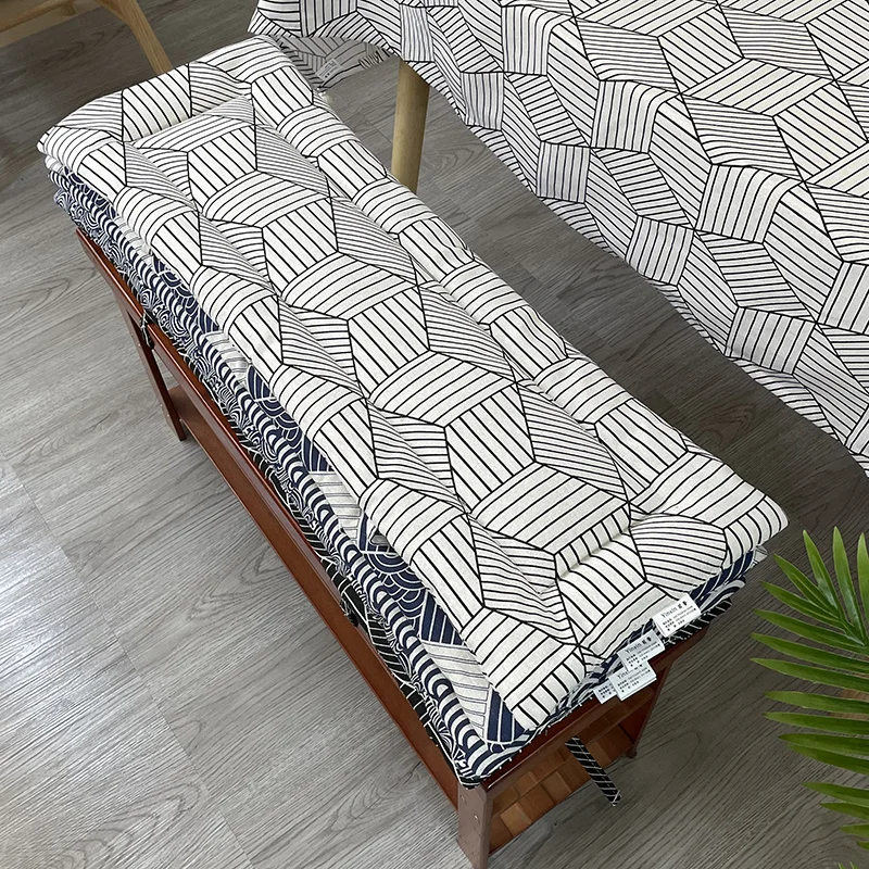 

Memory Foam Cushion Shoe Changing Stool Recliner Sofa Bench Cushion 2cm Thin Section Can Be Customized Size