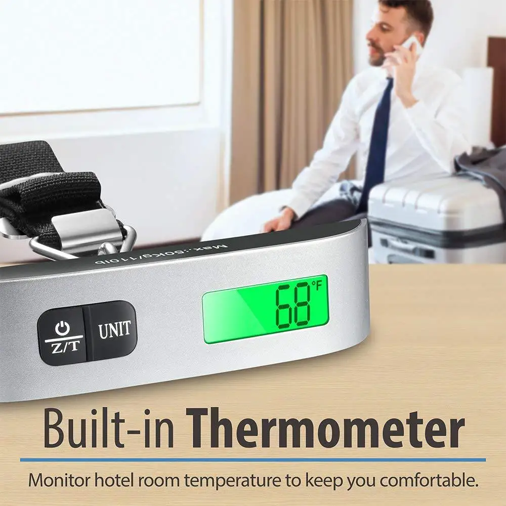 Весы для рыбалки кухонный прибор измерения массы 50 кг/110 фунтов |