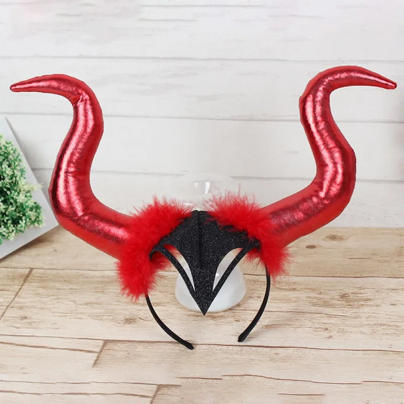 Повязка на голову для Хэллоуина головной убор косплея Рона рога овечьи Рога
