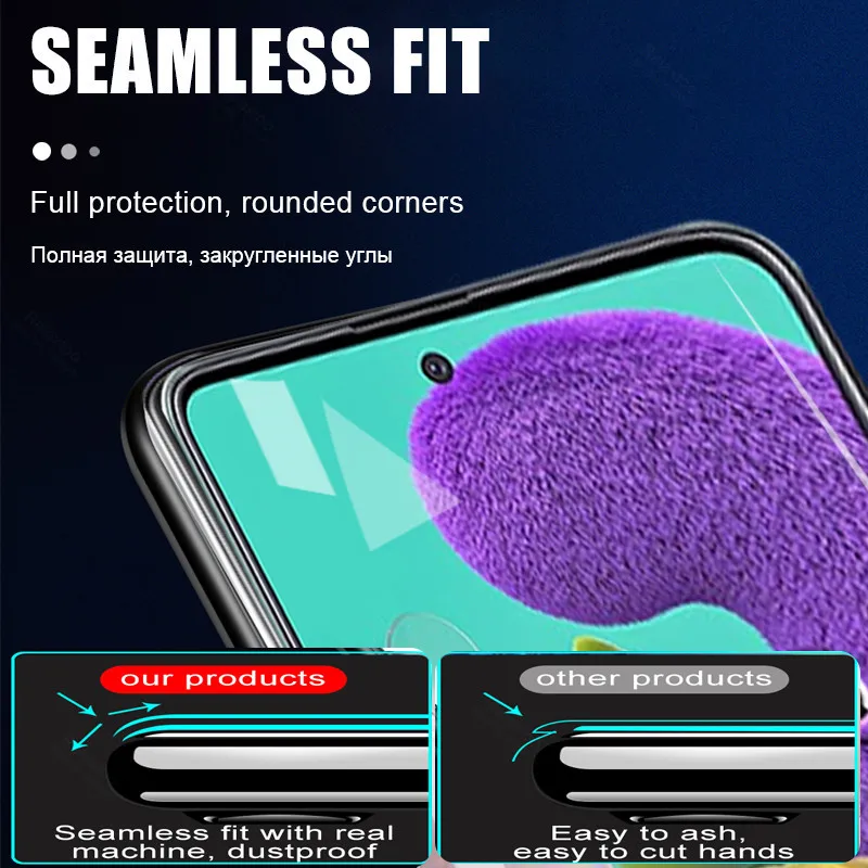 Гидрогелевая пленка с полным покрытием для Samsung Galaxy a71 a51 a 51 71 Защитная экрана a01 a21