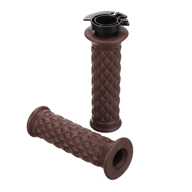 7/8 &quotудобные мотоциклетные ручки крутой коричневый мотоциклетный руль для Кафе