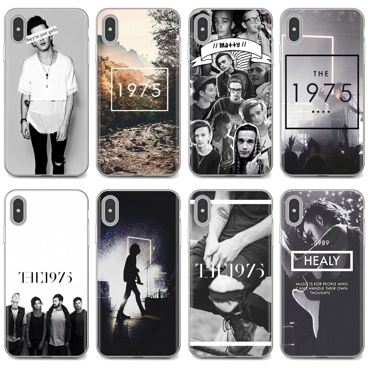 The 1975 Music Tumblr Британская Группа для BQ Aquaris C U2 U V X2 X Lite Pro Plus M E4.5 X5 E5 4G 2017 S 5059 6040L мягкий