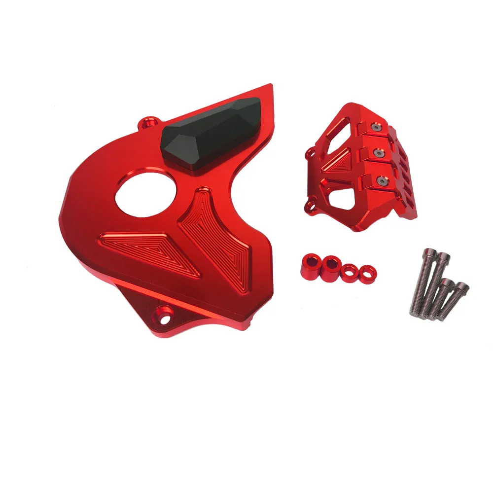 Мотоциклетные аксессуары передняя Звездочка цепи защитная крышка шестерни для