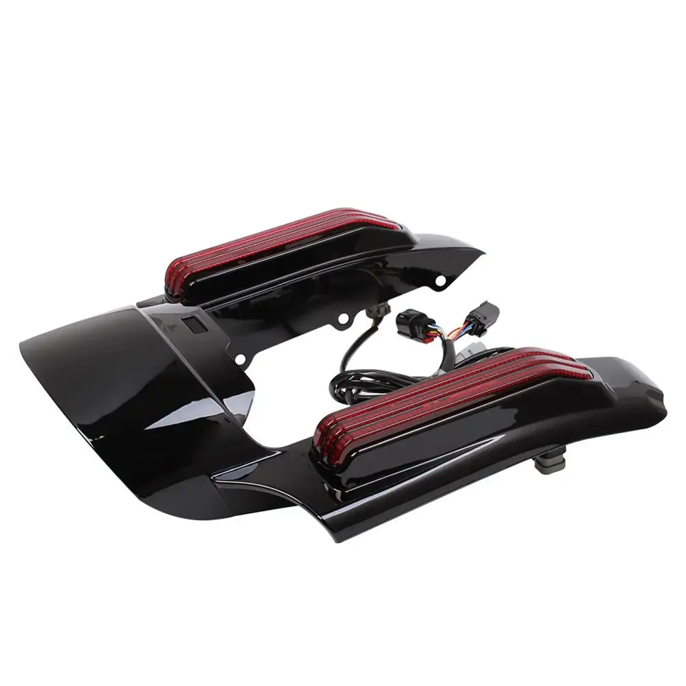 Мотоциклетный светодиодный расширитель заднего крыла для Harley Touring Electra Glide Road King