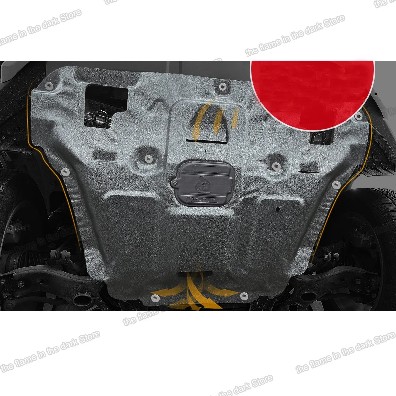 Lsrtw2017 пластиковая стальная защитная плата для нижней части автомобильного