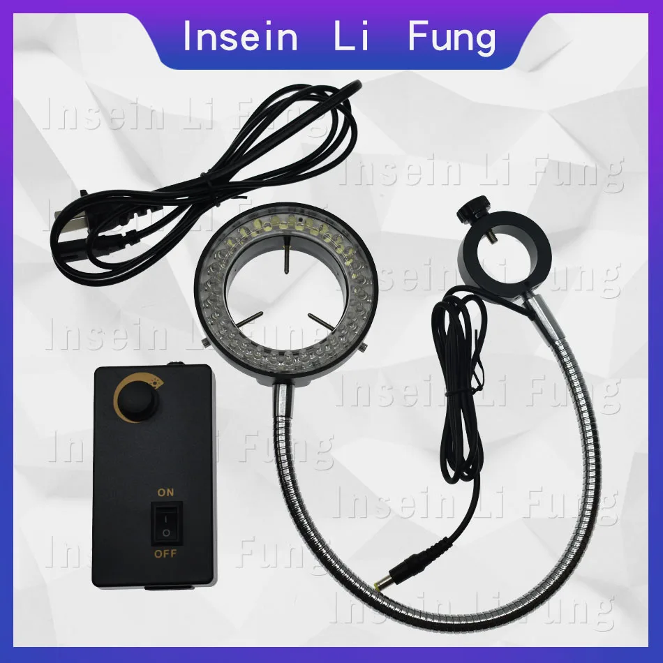 

Industrial Video Electron Microscope LED Side Light Source Universal Serpentine Ring Light 25MM 32MM