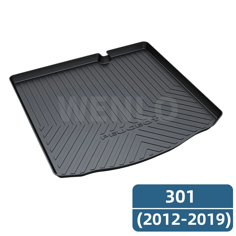 

For Peugeot 206 301 307 308 308CC 407 408 508 2008 3008 4008 5008 Cargo Liner Car Cushion Storage Tray Cover Pad Rear Trunk Mat