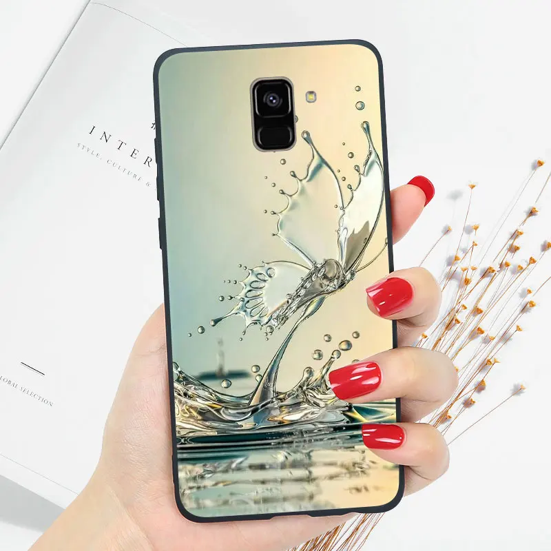 X20 Для samsung Galaxy A5 A6 A7 A8 плюс для задней панели телефона для samsung A6 A8 плюс чехол бампер - Цвет: X20