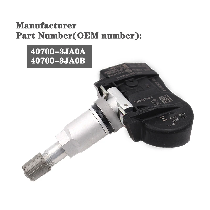 YAOPEI 4 шт. 40700-3JA0A система контроля давления в шинах TPMS сенсор 407003JA0A для Nissan Infiniti 433 МГц 40700-3JA0B 407003JA0B