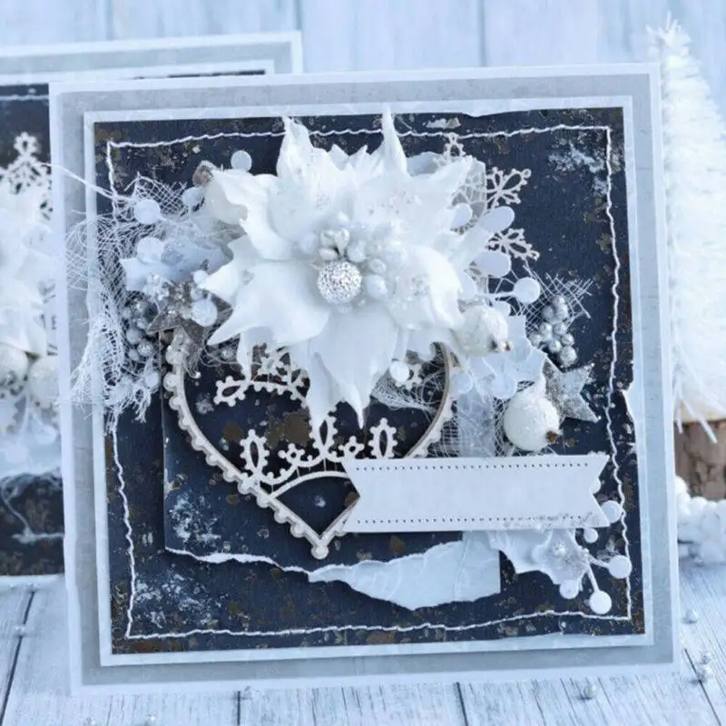 

1pc Flower Design Craft Metal Cutting Dies Decoration Scrapbooking Cutting Stencil Album Paper Card Embossing Die Cuts