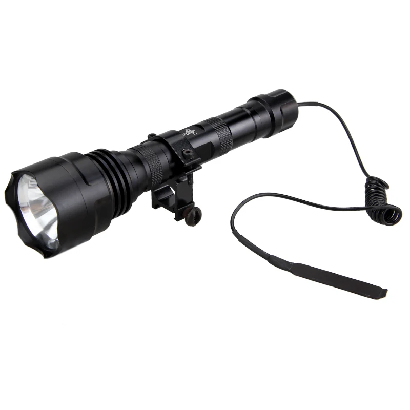 Trustfire 2500Lm XML T6 светодиодный тактический флэш-светильник фонарь светильник+ 2x4000 мАч батарея+ двойное зарядное устройство+ переключатель давления+ крепление
