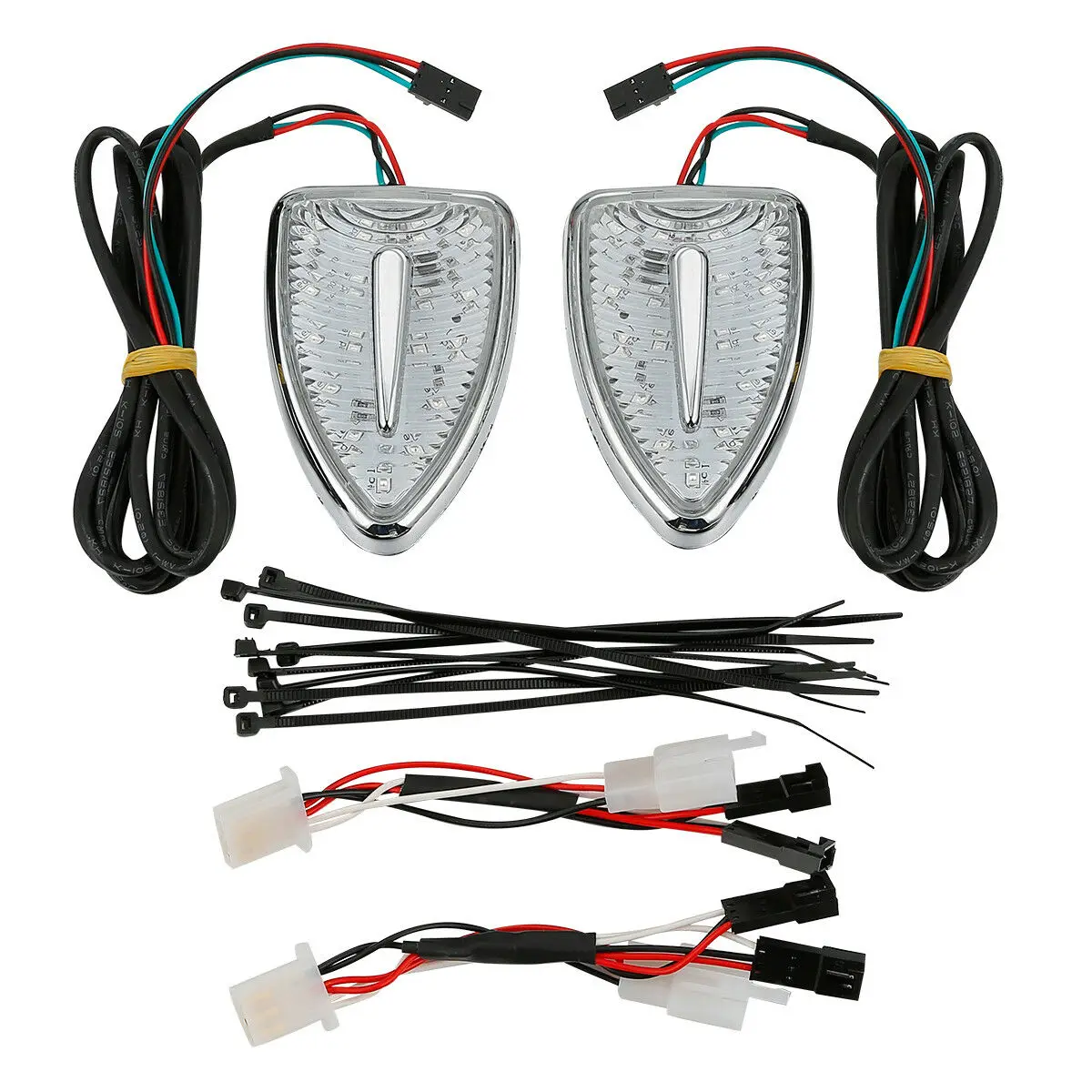 Левое и правое освещение мотоцикла дымчатые/прозрачные линзы для Honda Gold Wing GL1800 2012