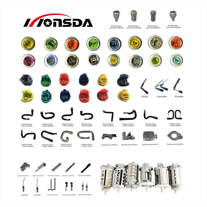Separate parts for seat belt restore Factory repair car seat belt plastic cover parts for Toyota Hyundai Mazda Audi Honda