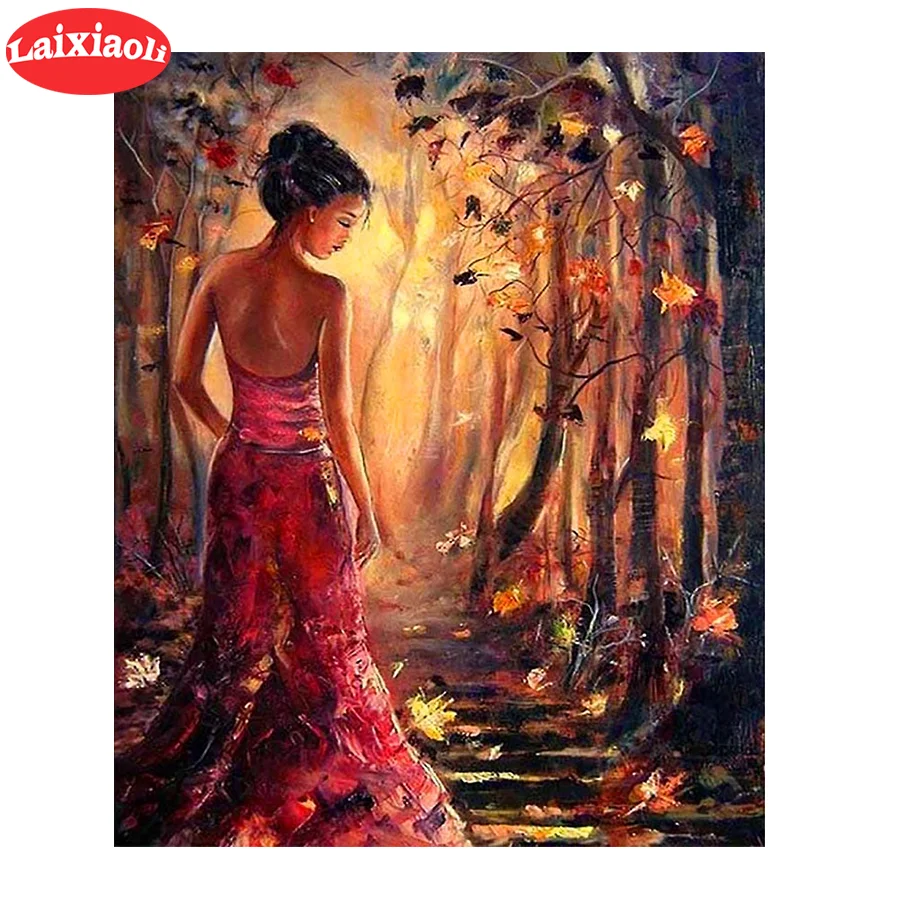 

diamond embroidery Diy full sets diamond painting Abstract woman Cross Stitch round square Drill mosaic rhinestones Decoration