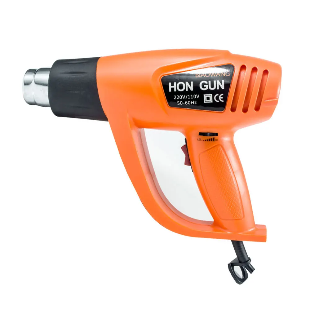 Тепловой пистолет с регулируемой температурой 2000 Вт горячего воздуха для