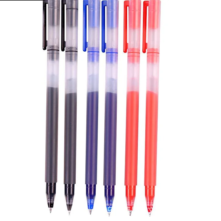 

1 pcs super large capacity gel pen set 0.5 mm school stationery blue red black optional supplier office supplies