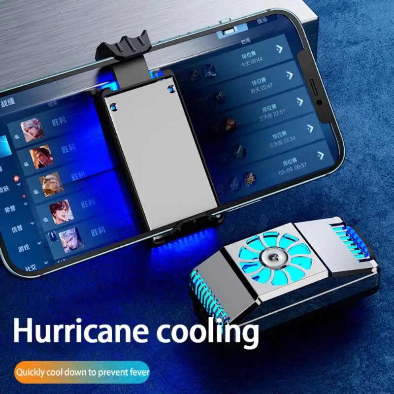 

Portable Cooling Fan Game Mobile Phone Cooler USB Powered Cell Phone Radiator Snap-on Cooling Tool For IPhone / Huawei / Xiaomi