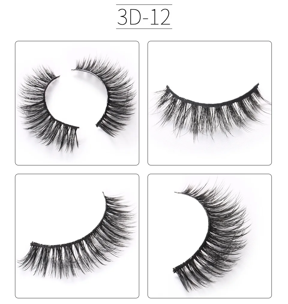 Clotobeauty натуральные накладные ресницы 3D норковые ресницы ручная работа длинные толстые объемные ресницы для наращивания макияжа Eyelashes-3D