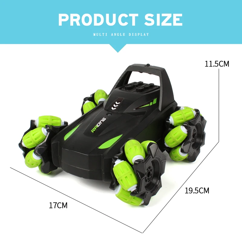 новый 120 4wd rc трюк автомобиль дис