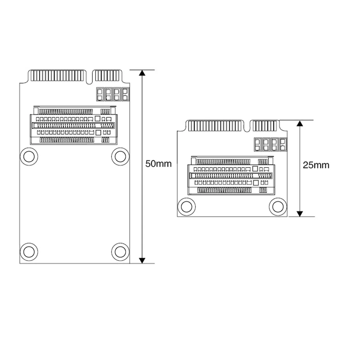 xt xinte msata к m2sata плата адаптера для m 2 ngff sata ssd