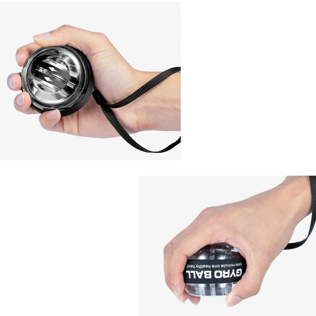 Светодиодный Гироскопический силовой мяч с автозапуском гироскоп на запястье со