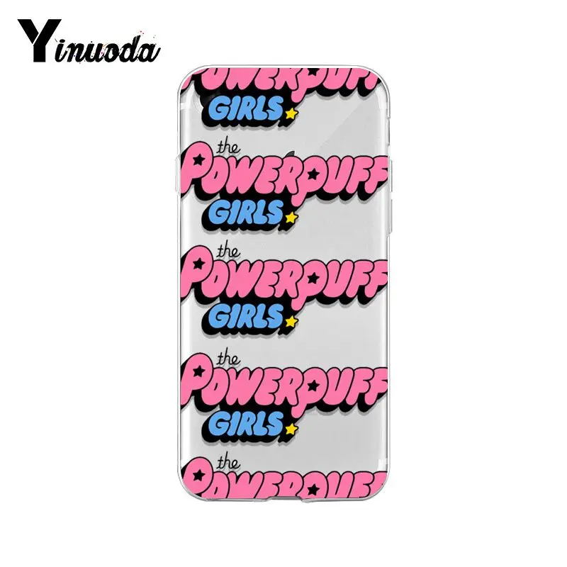 A7 Чехол Yinuoda The Powerpuff для девочек, мягкий чехол для телефона iPhone 8 7 6 6S Plus X XS MAX 5 5S SE XR 10, чехол Capa 11 pro max - Цвет: A7