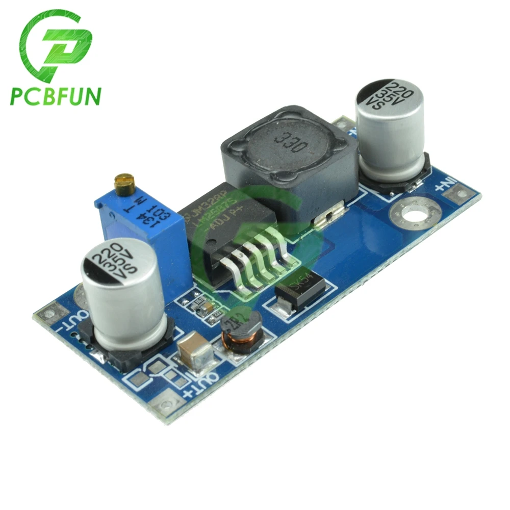 LM2587 DC Boost преобразователь 3 30 в повышающий до 4 35 модуль источника питания Макс 5 А