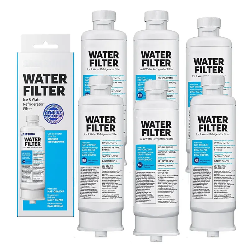 

Лучшие продажи замена для HAF-QIN/EXP очиститель For Samsung фильтр для воды картридж США в наличии-6 шт. в упаковке