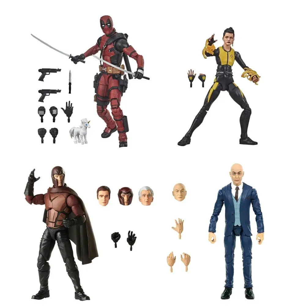 Экшн фигурка mar. VEL Legends X men на 20 ю годовщину Дэдпул Магнето профессор Negasonic 6 дюймов