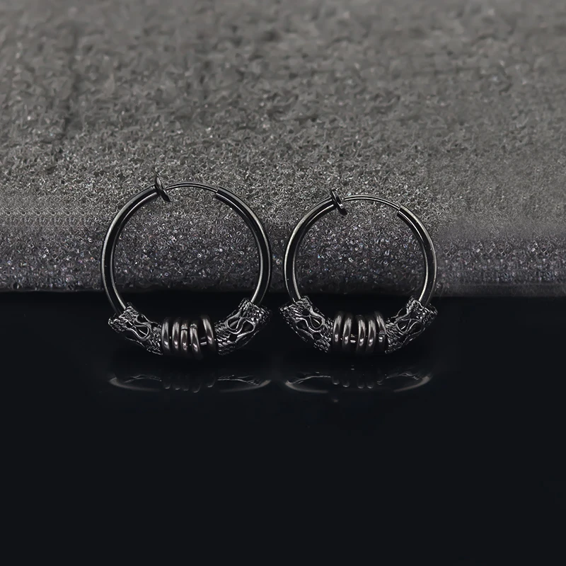 Винтажные серьги этнические аниме с мотивами серьги-кольца сделай сам из