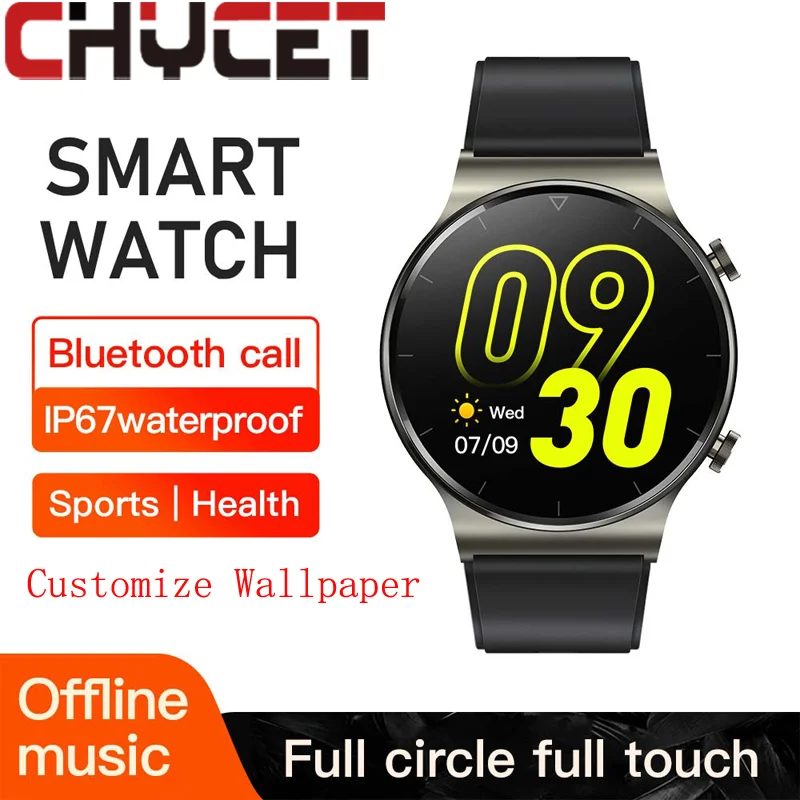 

2021 Full Touch Dial Call Smart Watch Men Sport Smartwatch Women Customizable Wallpaper Fitness Tracker For Huawei Xiaomi Iphone
