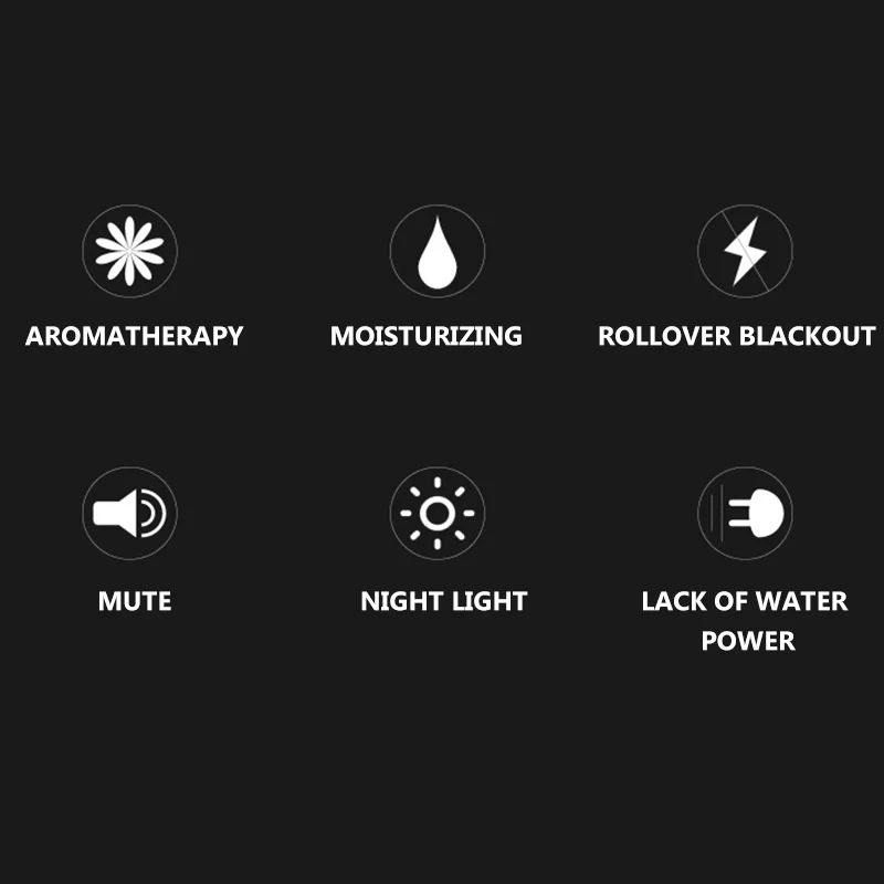 

Electric Air Diffuser USB Humidifier Night Light Ultrasonic Atomizer Desktop Essential Oil Aromatherapy Machine Stress Relief