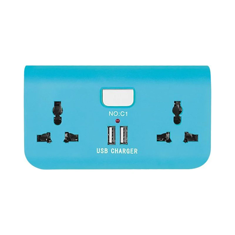 Многофункциональное беспроводное гнездо 2 порта USB зарядное устройство