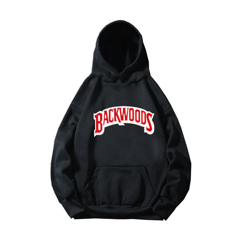 

Backwoods HOODIE Hip Hop Street wear Sweatshirts Skateboard Men/Woman hooded fleece pocket Pullover Hoodies Male coat