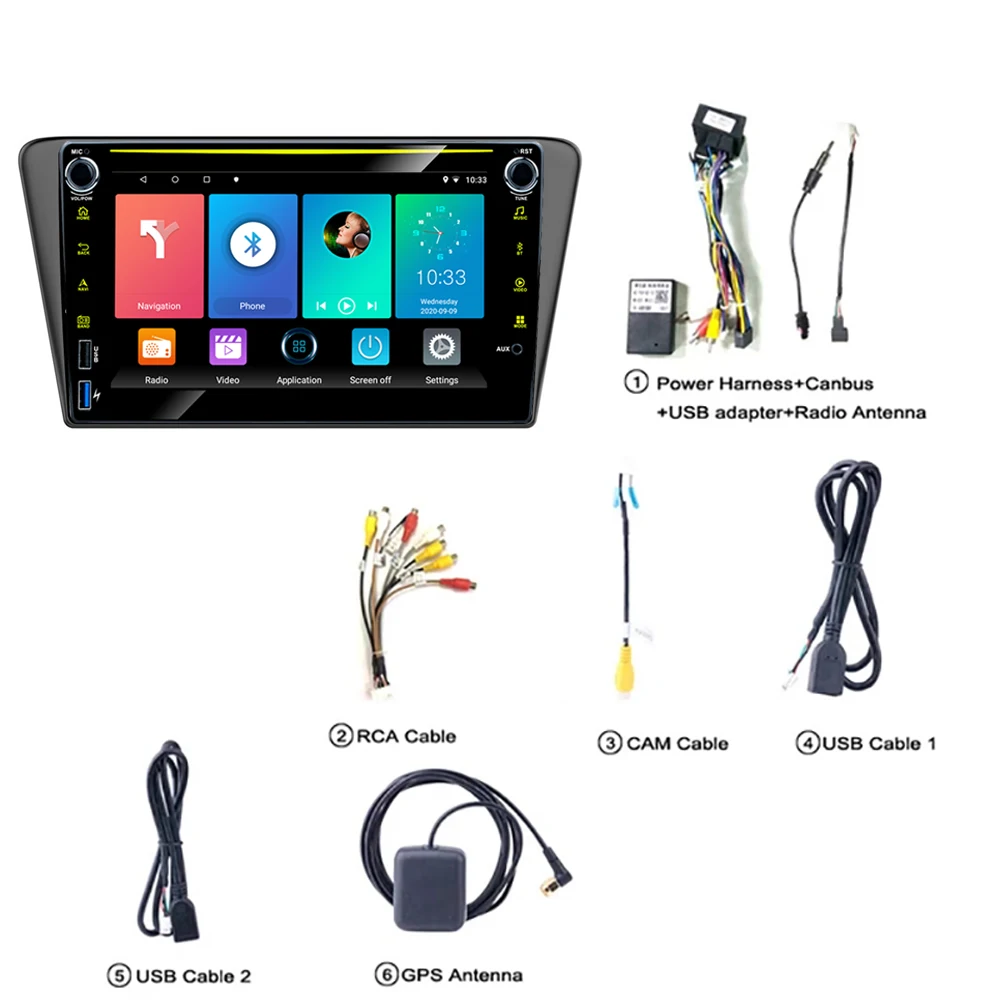 

REAKOSOUND 2Din Android 8'' Car Radio For Peugeot 408 2014-2018 WIFI GPS Navigation FM Bluetooth Multimedia Car Player Head Unit