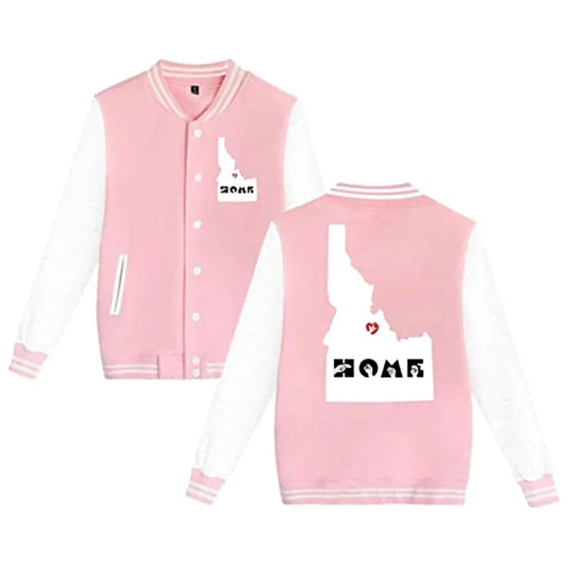 

Unisex Baseball Uniform Jacket Hoodie Sweater Sport Coat Sweatshirt