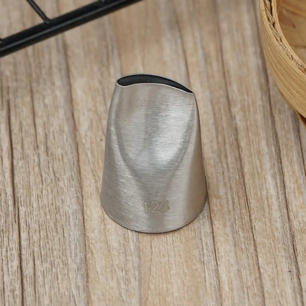 Кондитерская насадка #123 насадки для глазирования лепестков роз инструменты