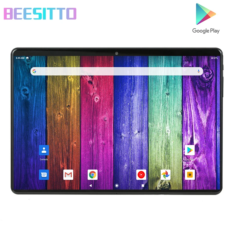 Global Version10 inch tablet Quad Core Fast CPU 32GB eMMC Dual Cameras 5MP Android 9 Pie GPS WIFI Bluetooth with Free Gifts | Компьютеры и